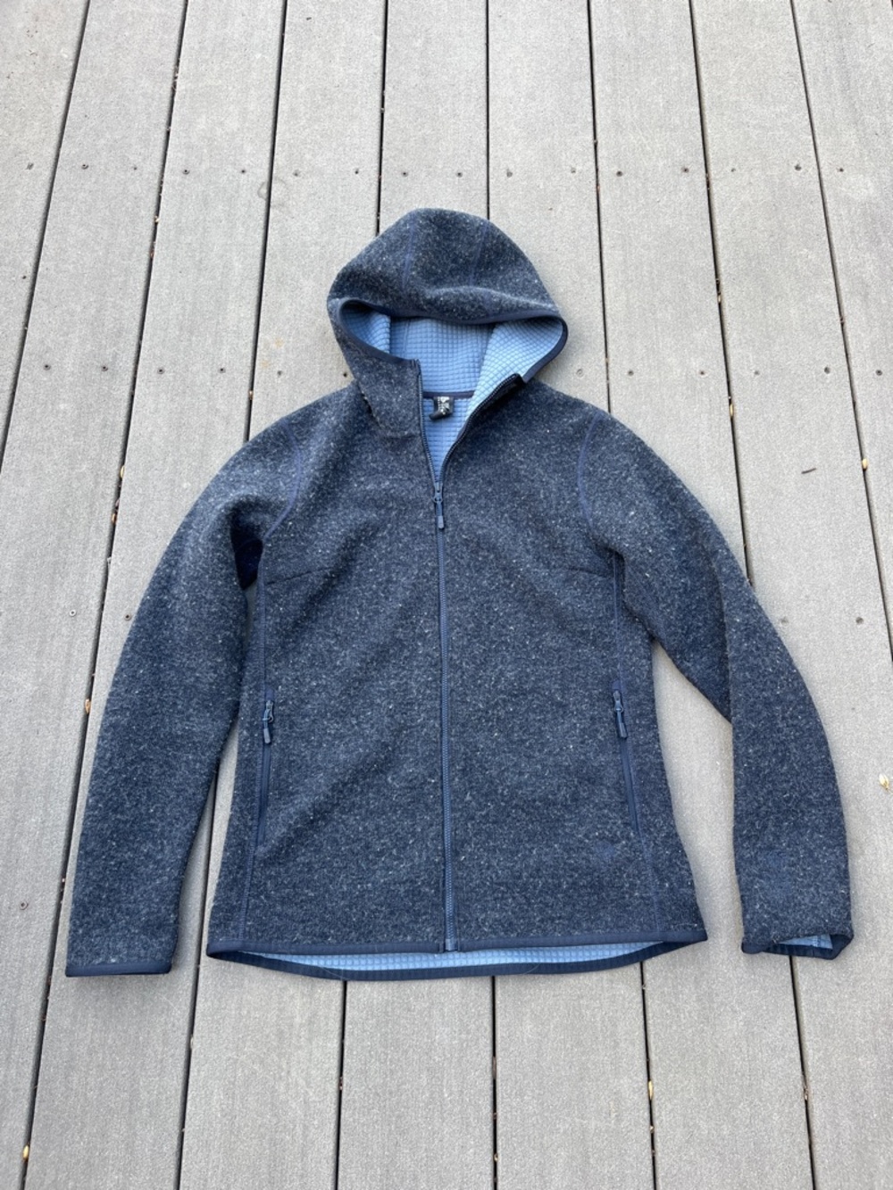 Mountain Hardwear Women's Hatcher Full Zip Hooded Fleece Jacket size S